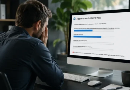 Aggiornamento WordPress in Sicurezza