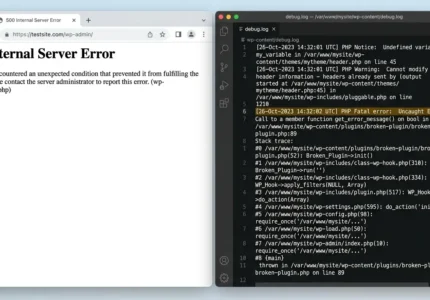 Errore 500 WordPress internal server error come risolvere