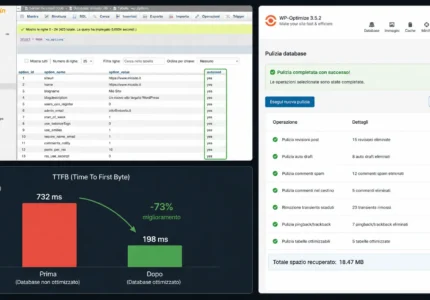 Ottimizzare database WordPress wp_options autoload phpMyAdmin Ottimizzare database WordPress wp_options autoload phpMyAdmin